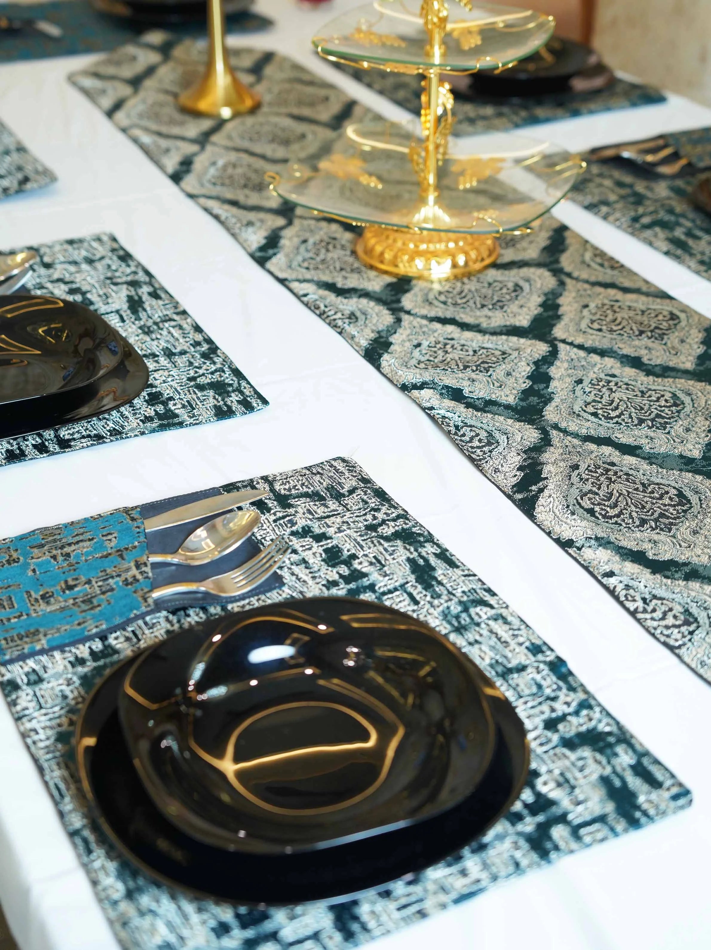 Sapphire Royale Table Runner