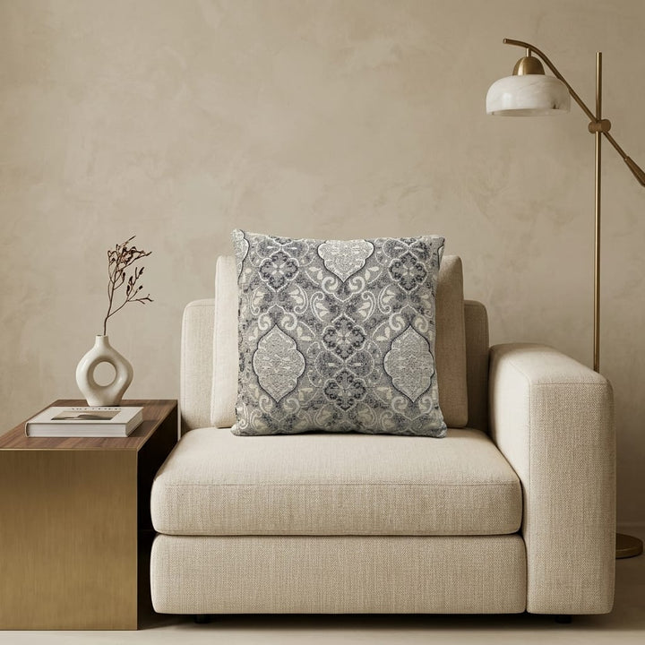 Velvet Grey Cushion Cover
