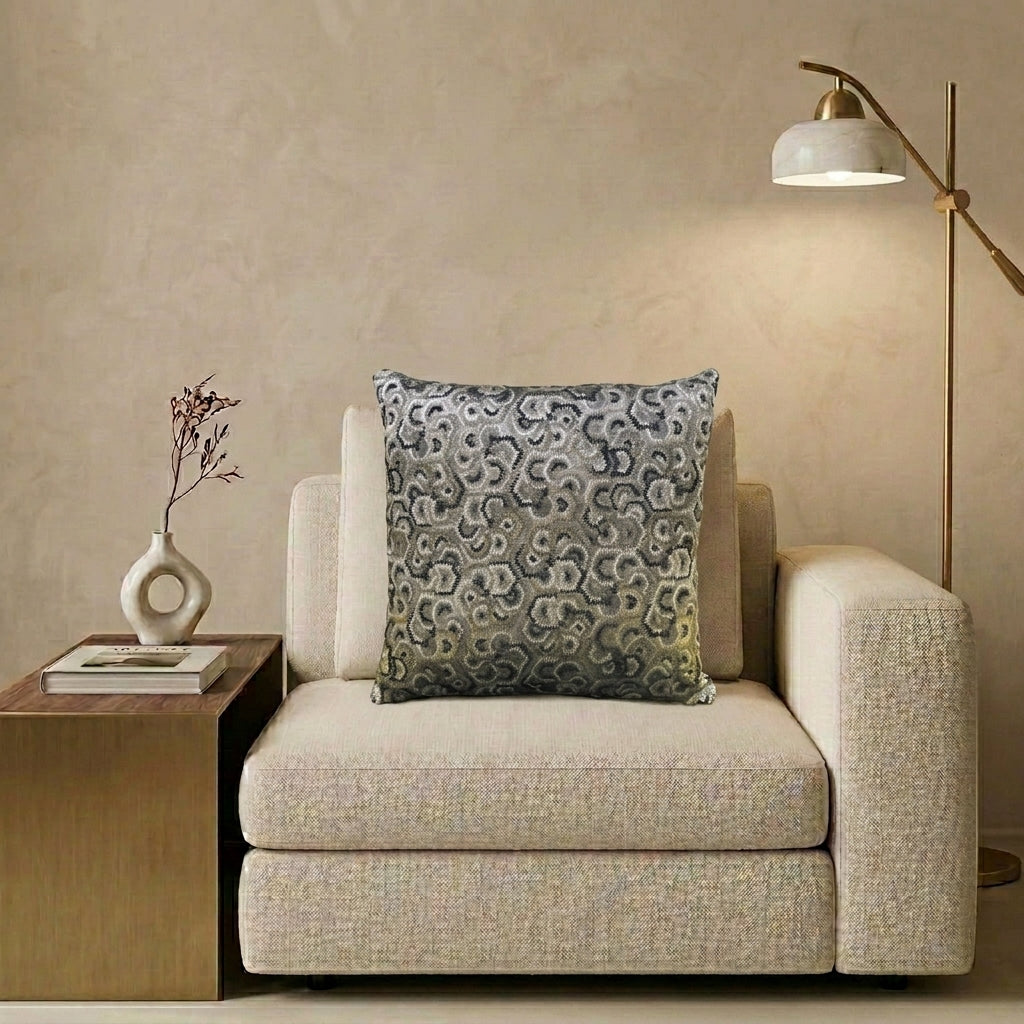 Black Monarch Cushion Cover