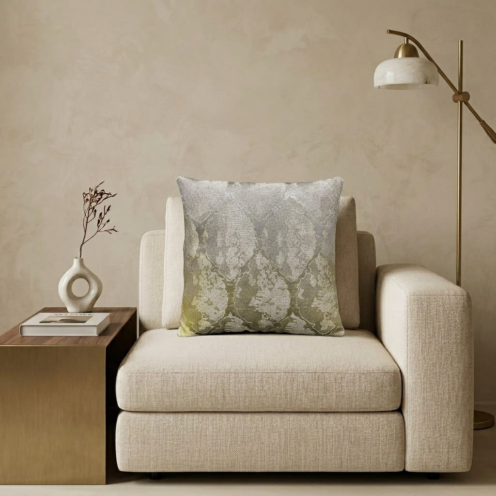 Silver Platinum Cushion Cover