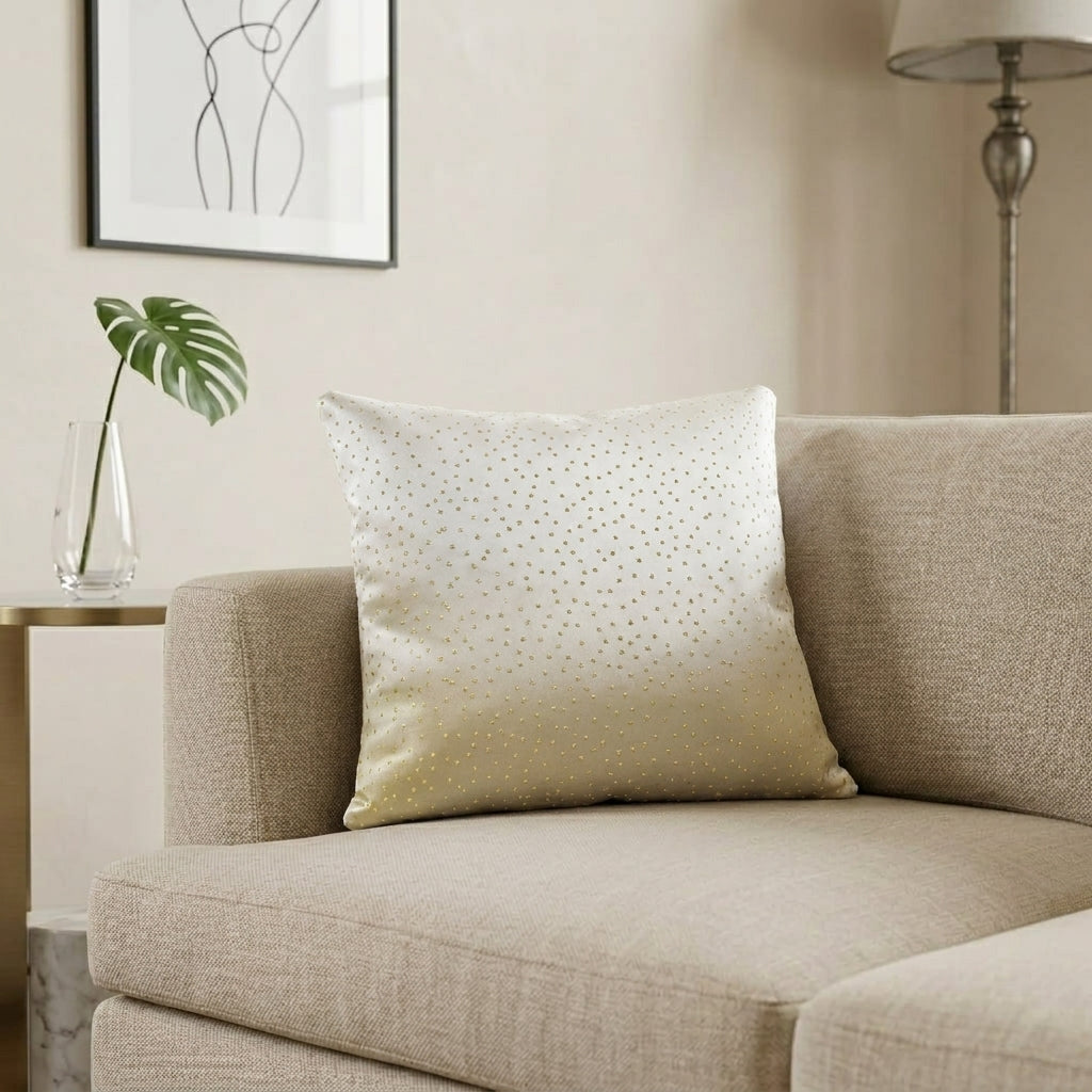 Sunlit Satin Cushion Cover