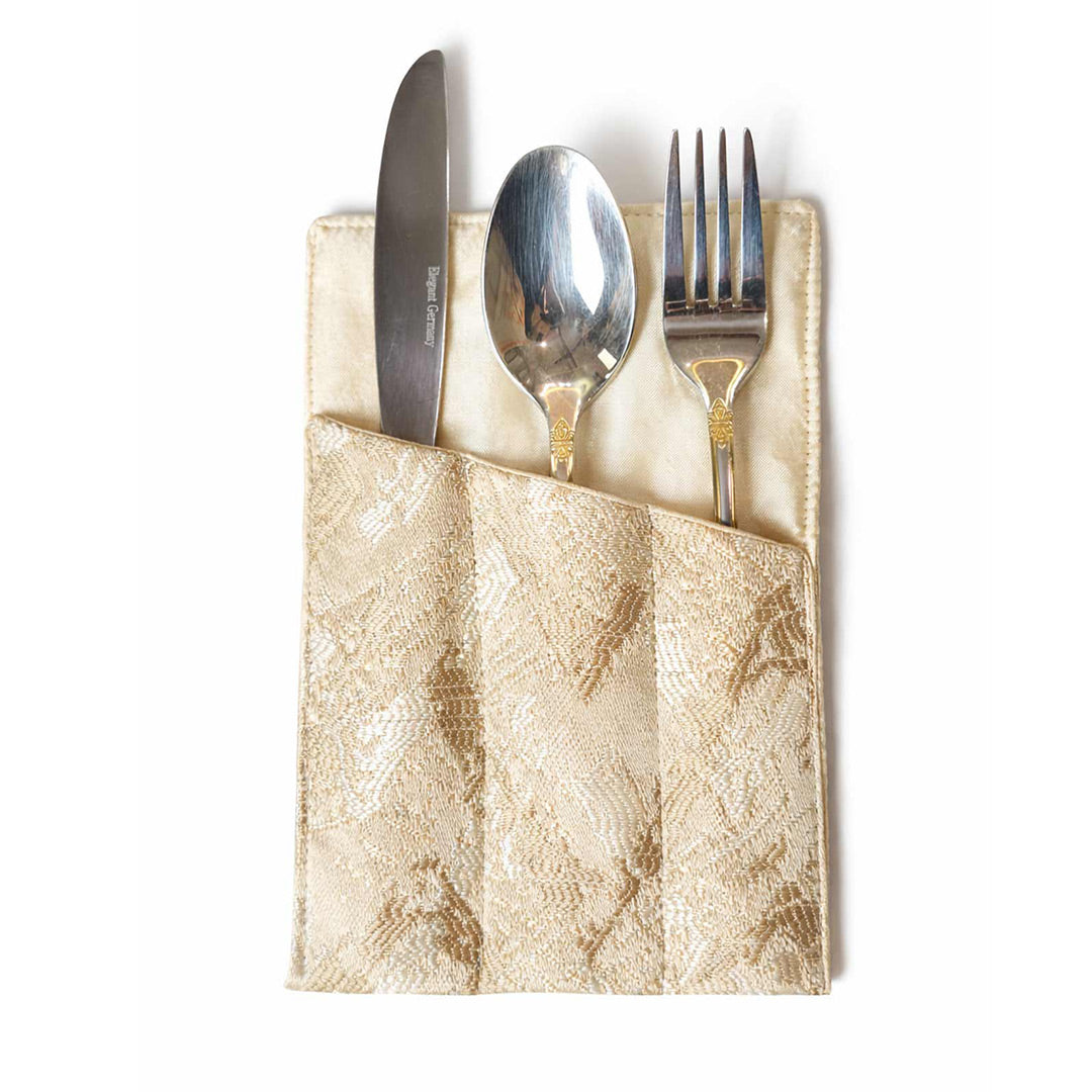 Elysian Gold Cutlery Holder