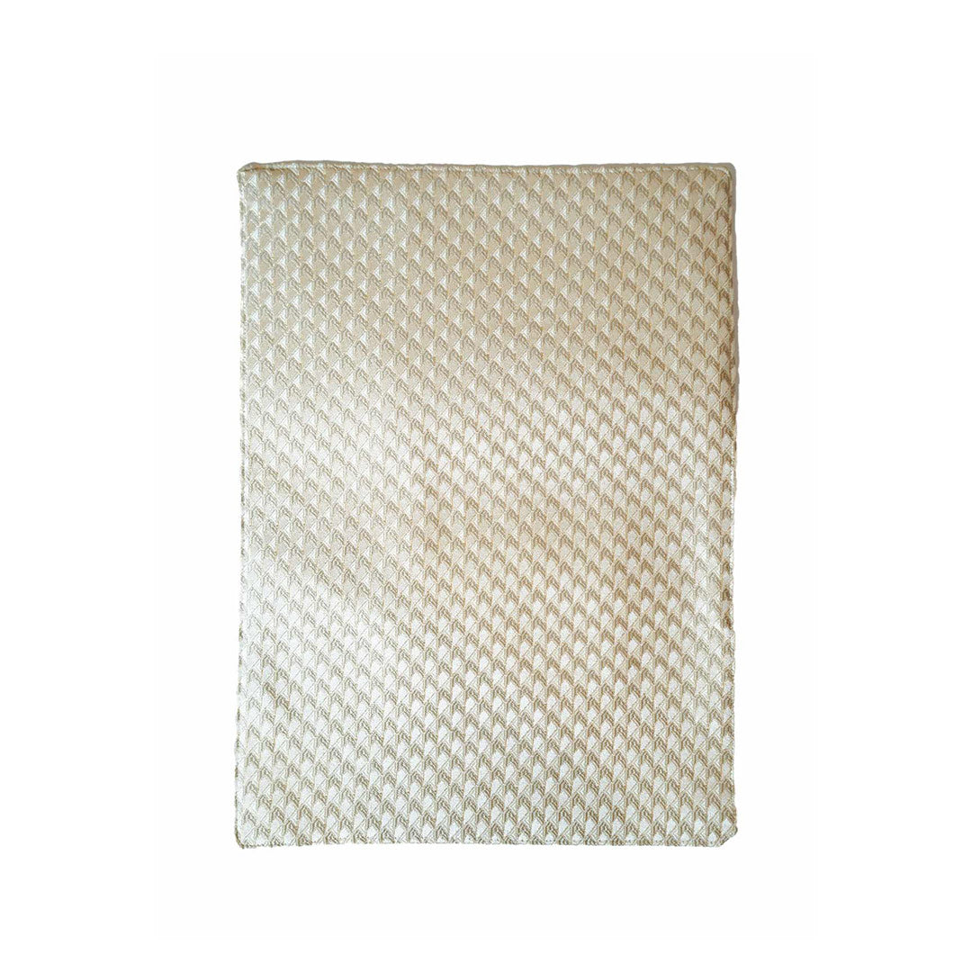 Ivory Damask Table Mats