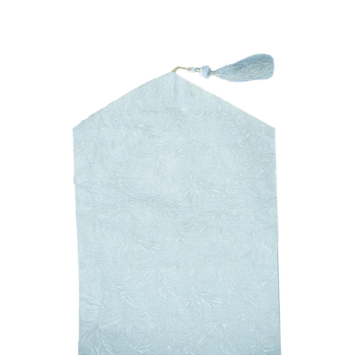 Baroque White Table Runner