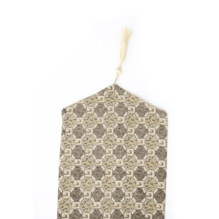 Gold Brown Velvet Table Runner Set - Shandaar Homes