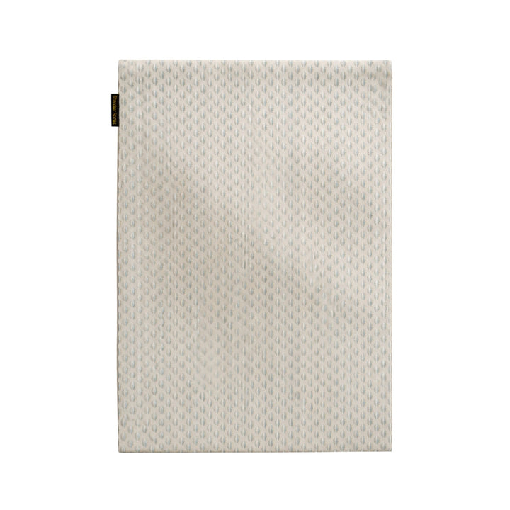 White Grey Damask Table Mats