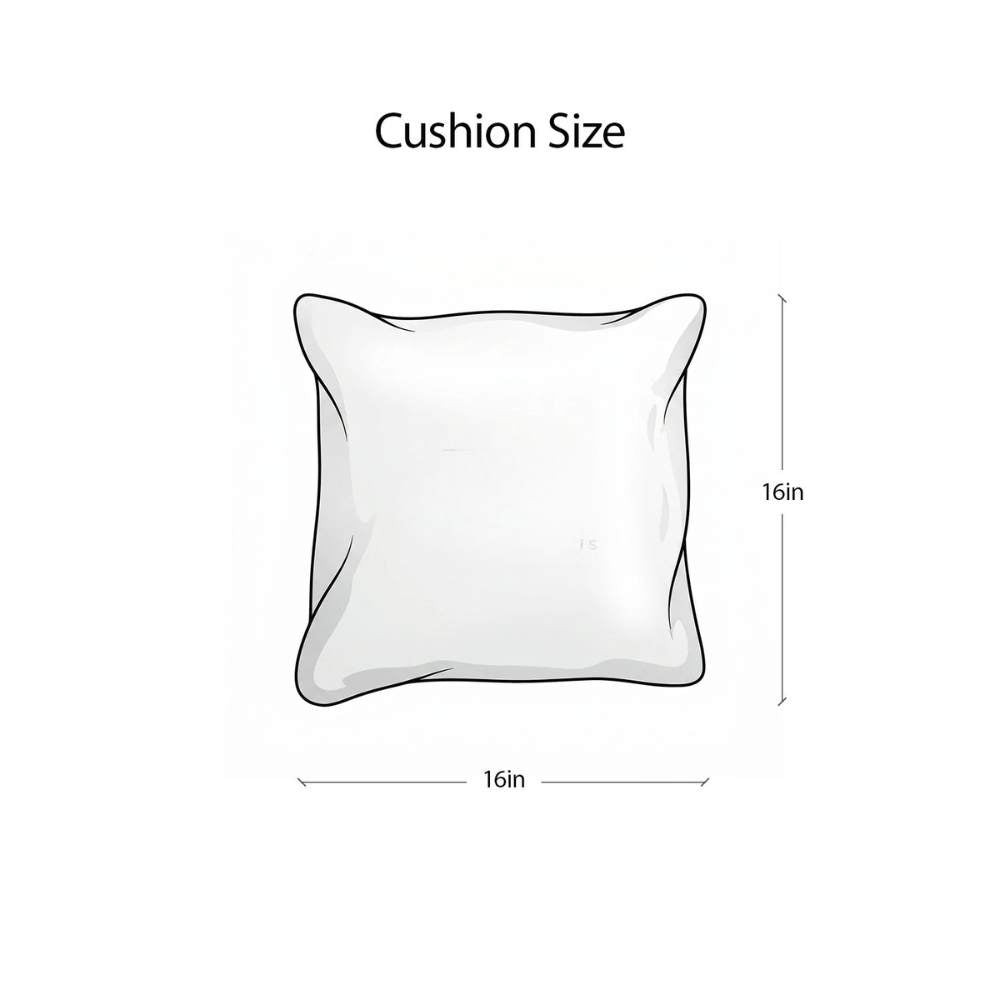 Black Monarch Cushion Cover