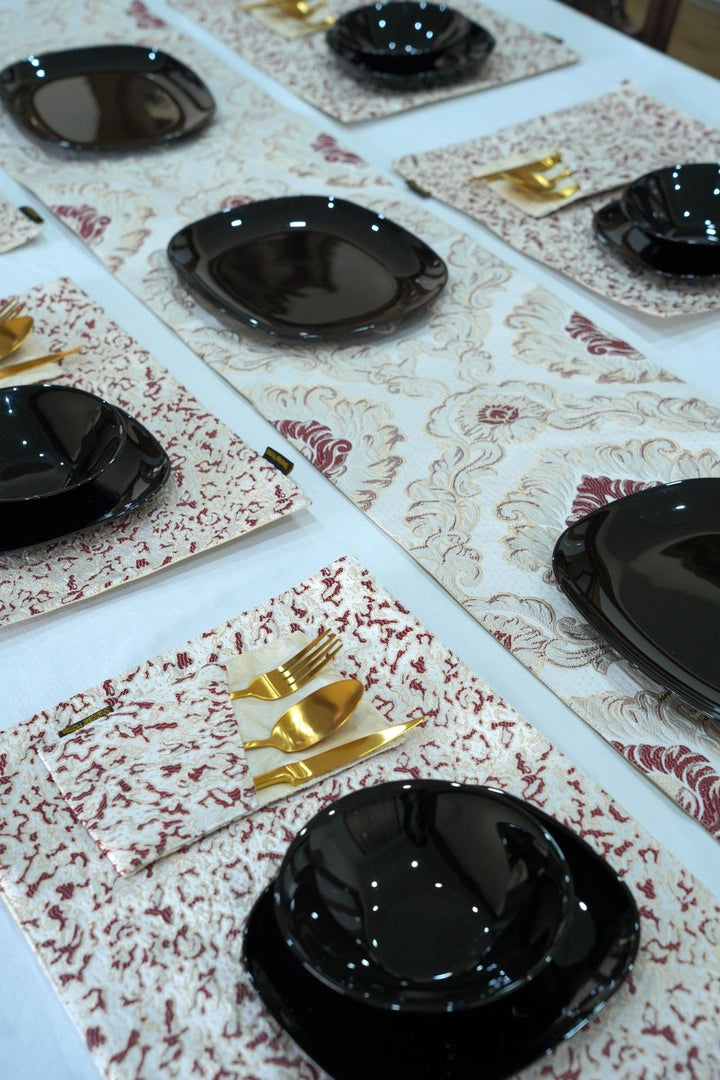 Rose Gold Table Runner Set