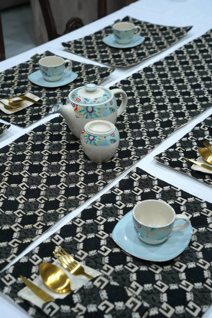 Black Velvet Cutlery Holder - Shandaar Homes