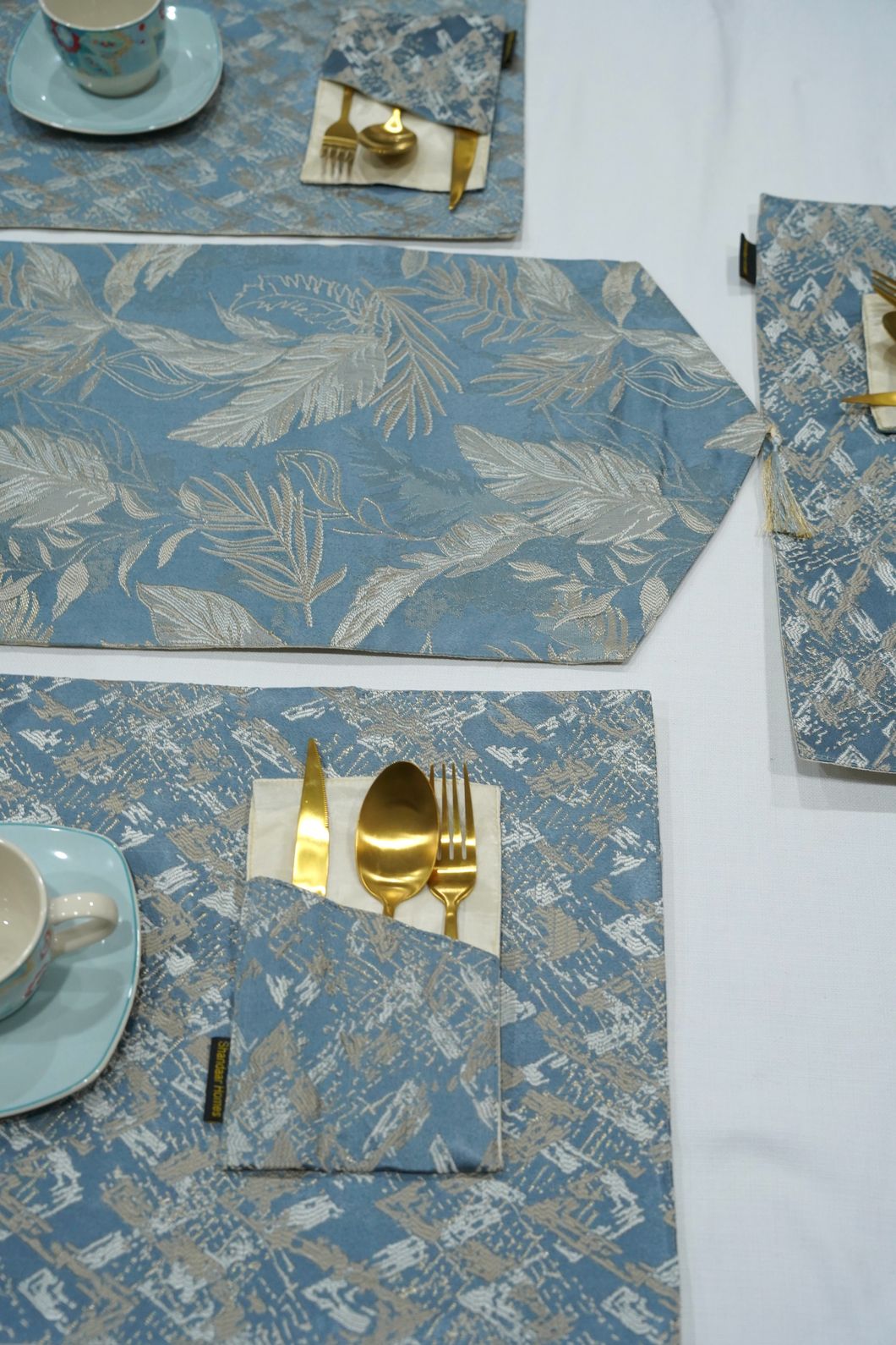 Silver Grey Table Mats