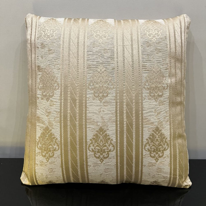Gold Regency Stripe Cushion Cover