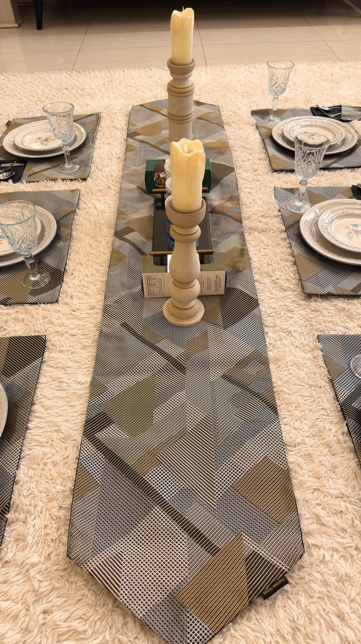 Zig Zag Table Runner Set