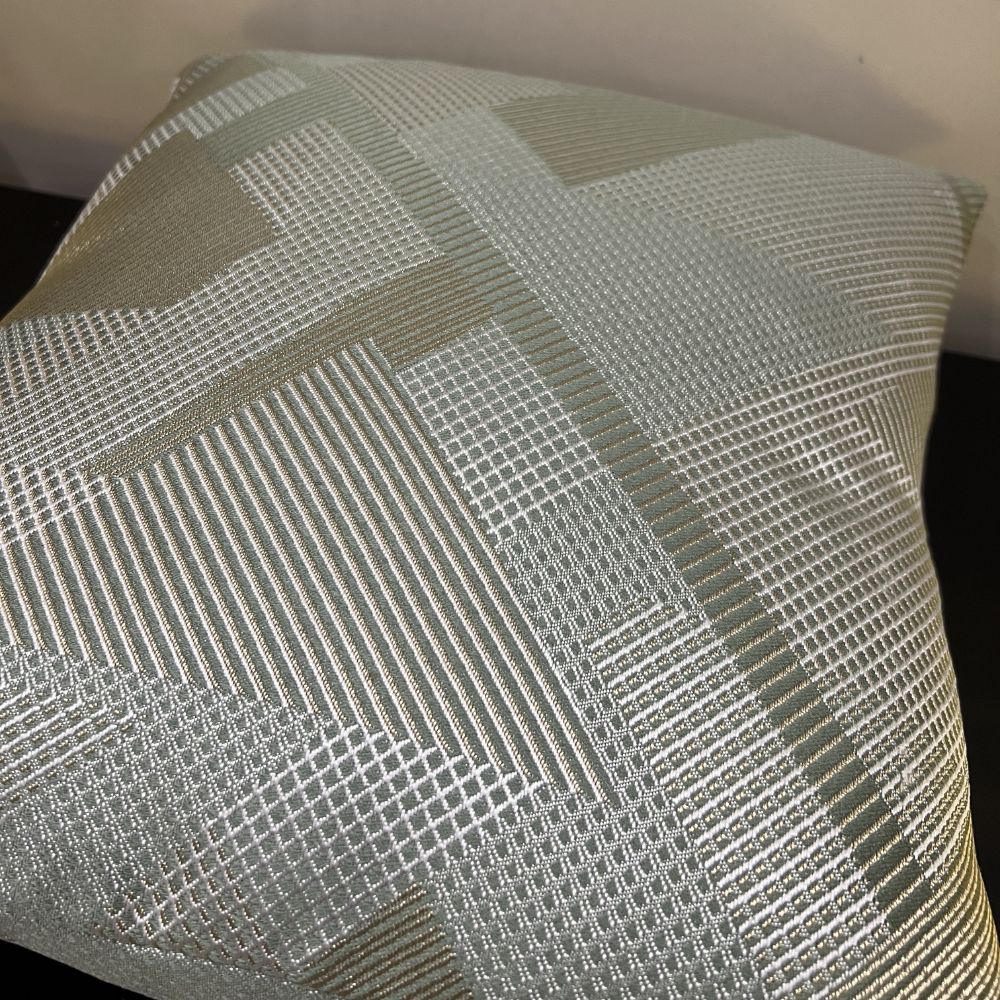 Matrix Platinum Green Cushion Cover