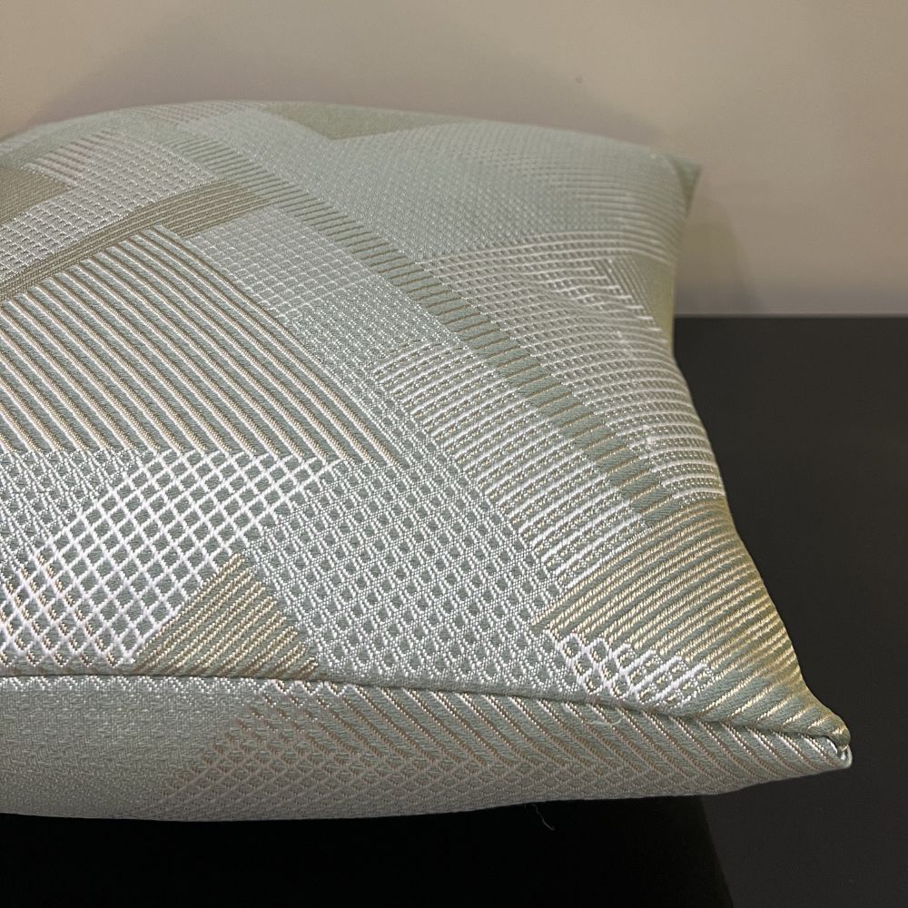 Matrix Platinum Green Cushion Cover