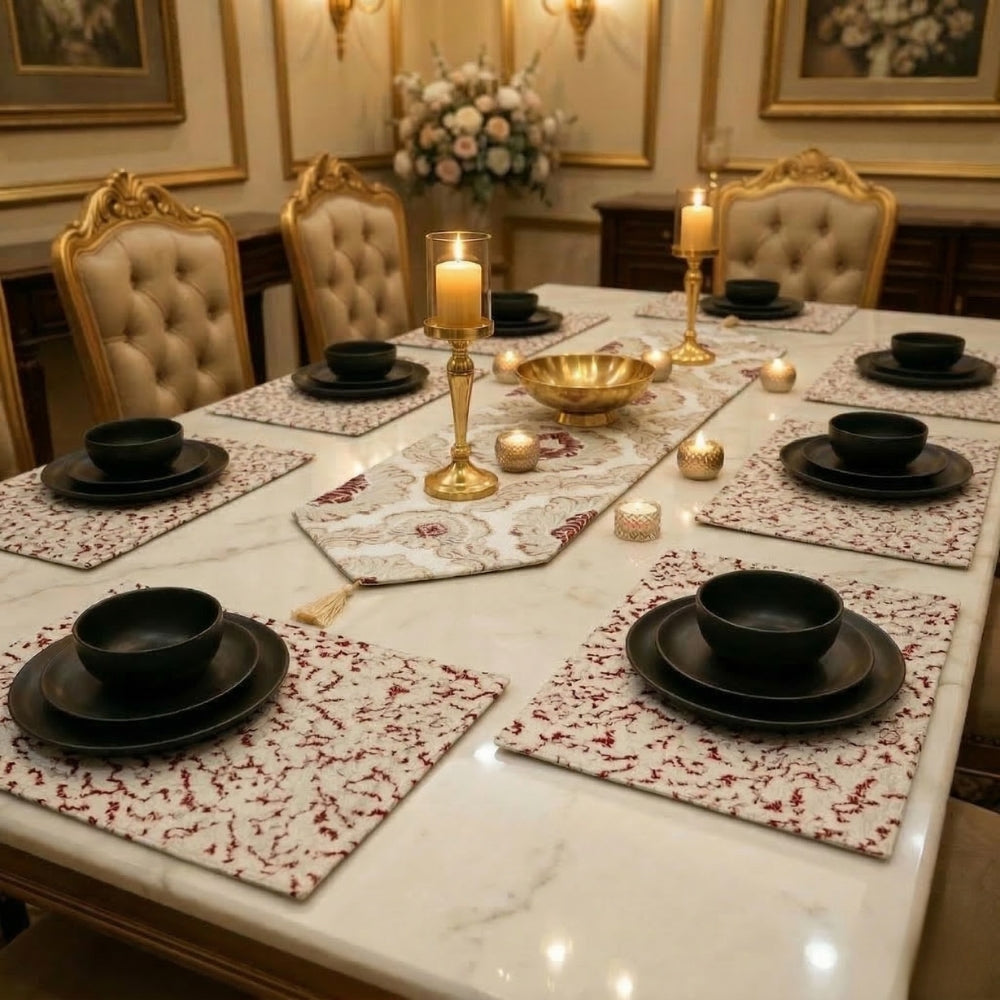 Rose Gold Table Runner Set