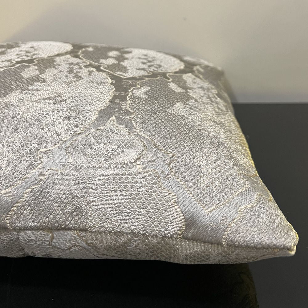 Silver Platinum Cushion Cover
