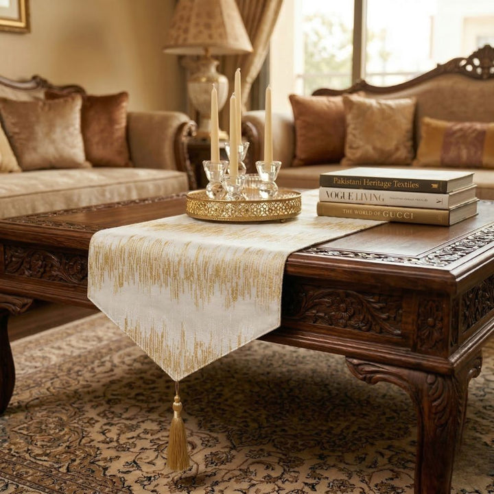 Soft Gold Table Runner