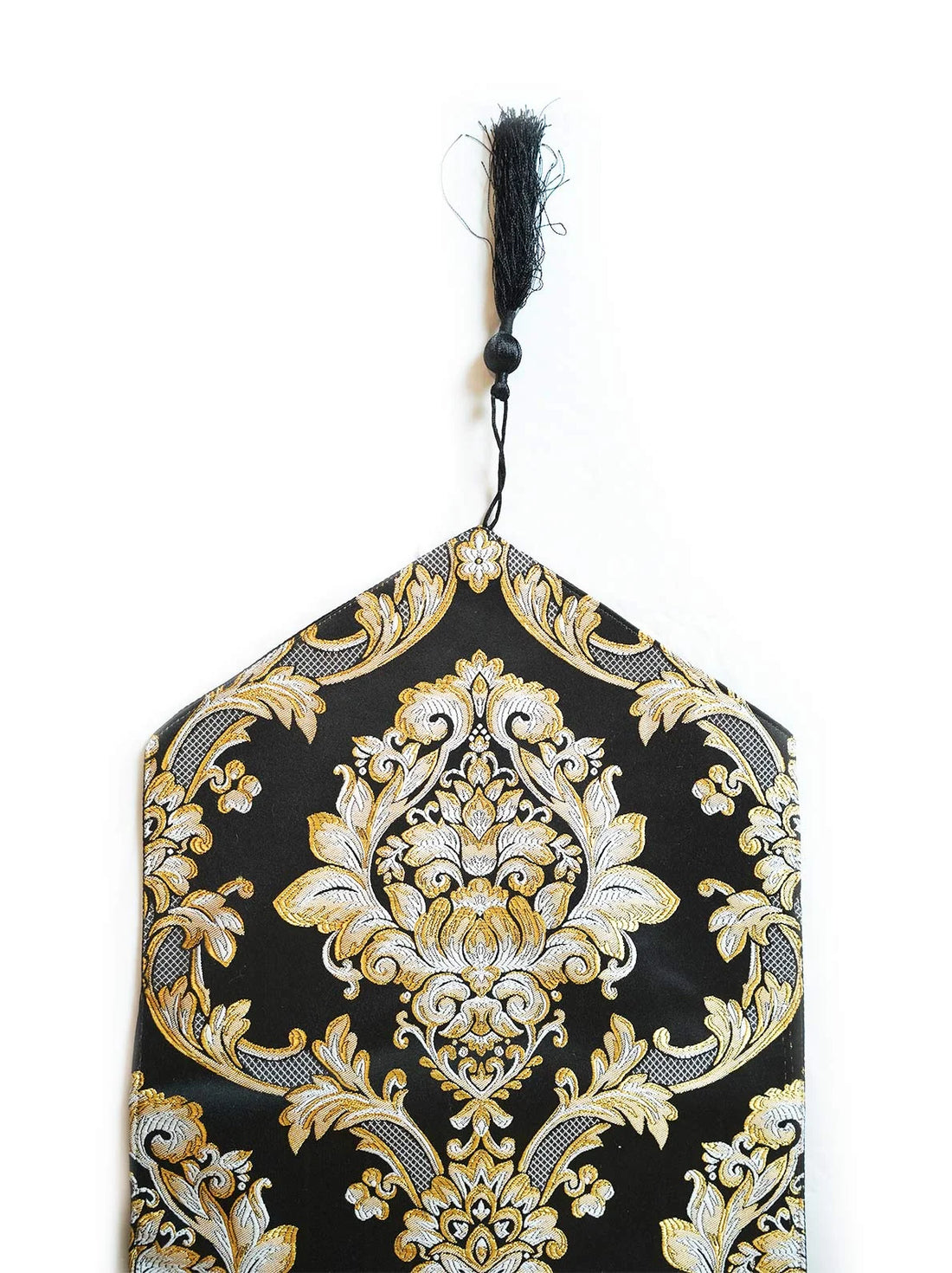 River Stone Damask Table Runner Set