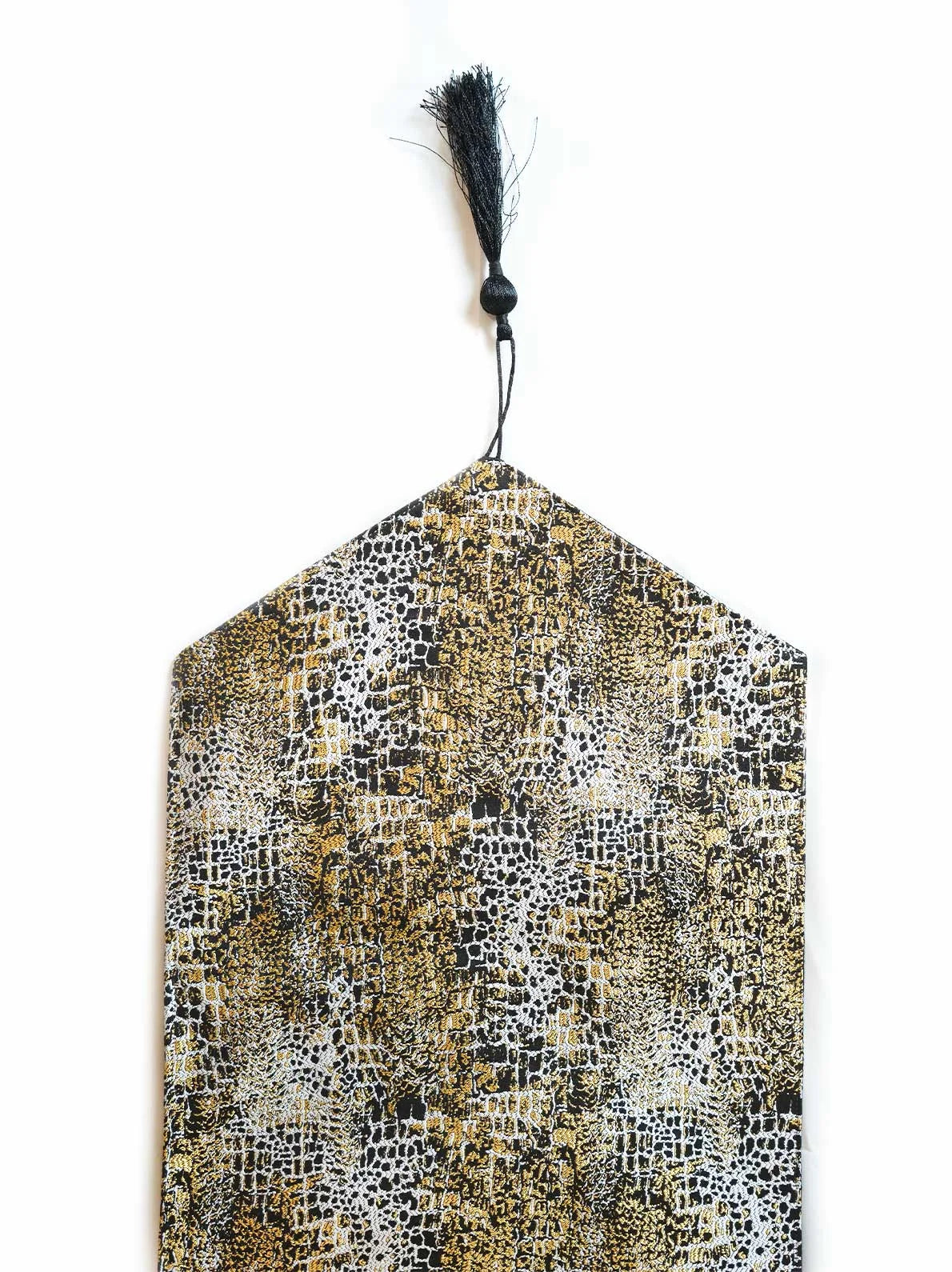 Chenille Damask Table Runner Set