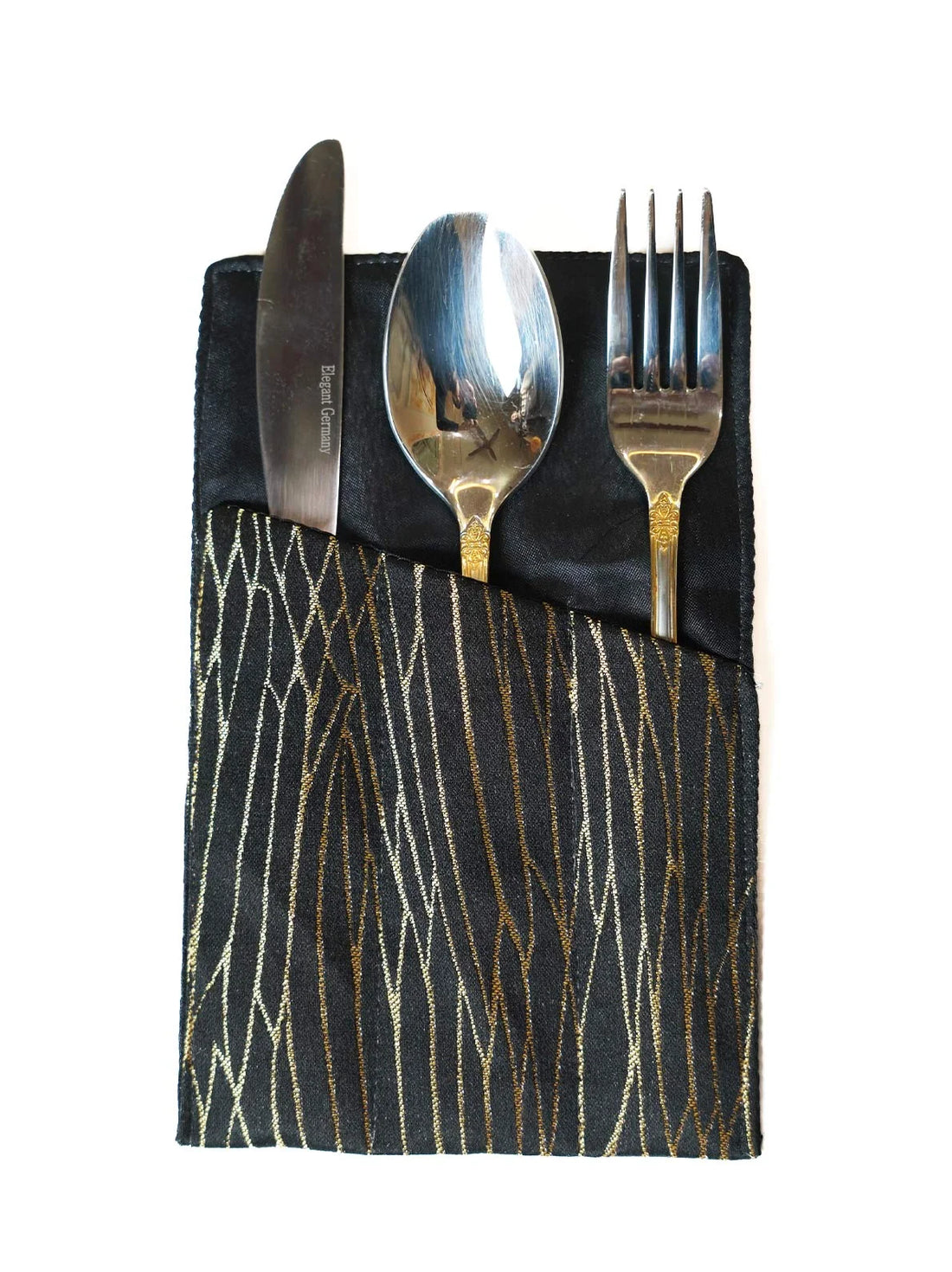 River Stone Damask Table Runner Set