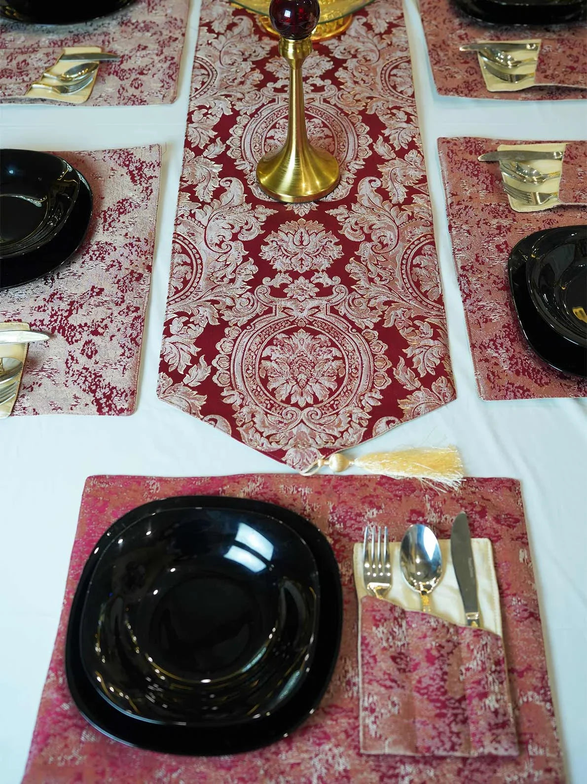 Imperial Wine Table Runner Set